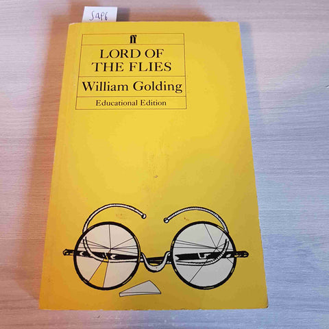 LORD OF THE FLIES - WILLIAM GOLDING - FABER AND FABER - 1962