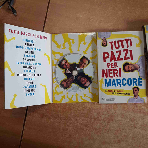 TUTTI PAZZI PER NERI MARCORE' libro + DVD