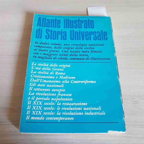 DALL'UMANESIMO ALLA CONTRORIFORMA 1300 1564 - ALTLANTE ILLUSTRATO STORIA - CEI