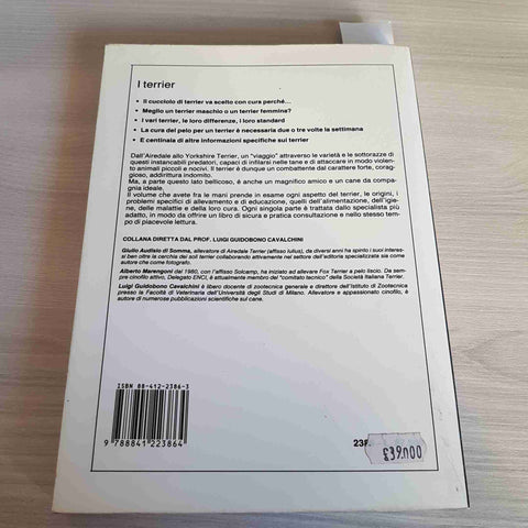 I TERRIER TUTTO SULLE 33 RAZZE - AUDISIO DI SOMMA, MARENGONI - DE VECCHI - 1993