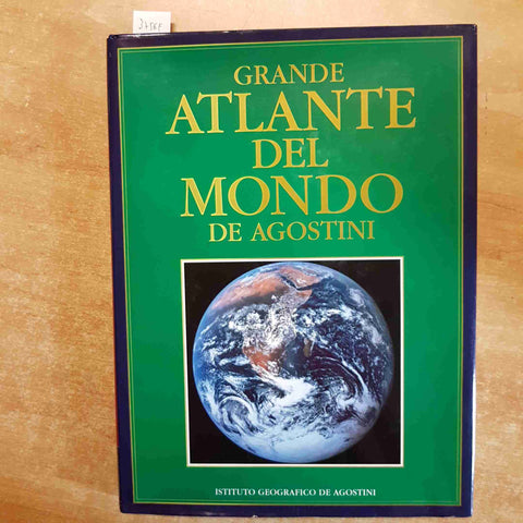 GRANDE ATLANTE DEL MONDO DE AGOSTINI 1995 geografia ESSO ITALIANA