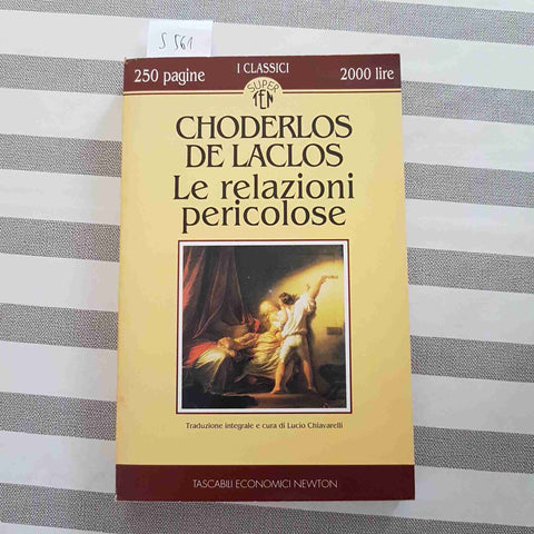 LE RELAZIONI PERICOLOSE - CHODERLOS DE LACLOS - NEWTON - 1993