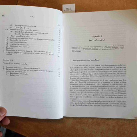 IL MERCATO MOBILIARE Renzo Costi 2008 GIAPPICHELLI consob azioni fondi finanza