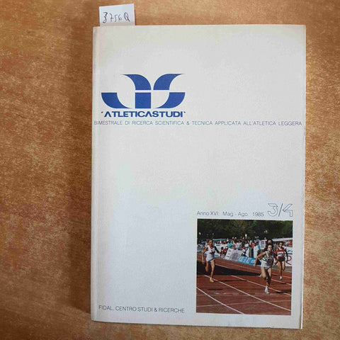 ATLETICA STUDI ricerca scientifica tecnica applicata atletica leggera 1985