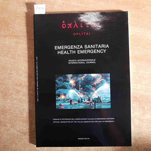 EMERGENZA SANITARIA health emergency OPLITAI 1992 rivista internazionale ITA/ENG