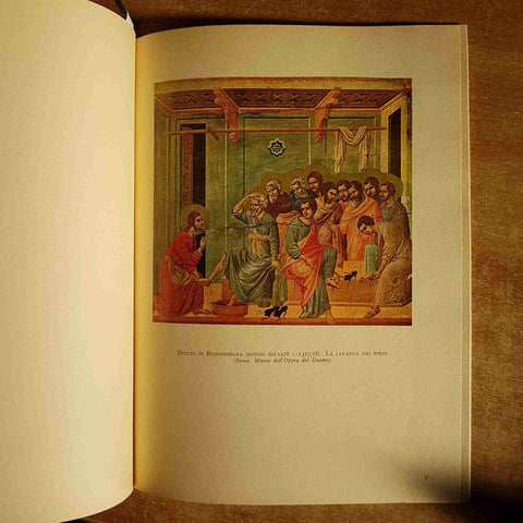 DUCCIO DI BUONINSEGNA maestri del colore 1957 ISTITUTO D'ARTI GRAFICHE BERGAMO