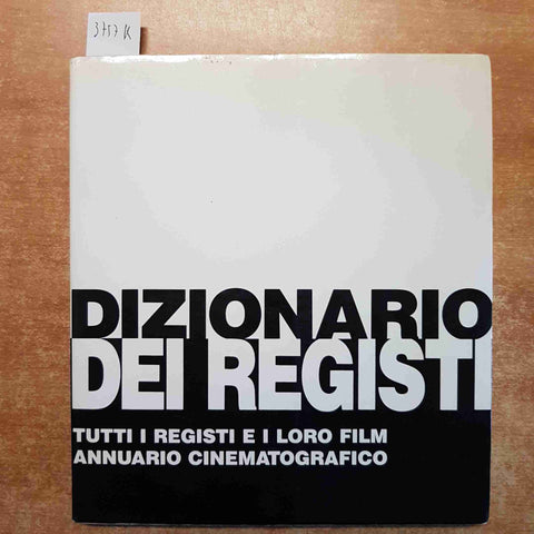 DIZIONARIO DEI REGISTI film FARINOTTI annuario cinematografico 1993 SUGARCO