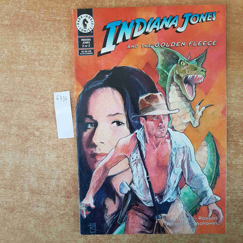 INDIANA JONES AND THE GOLDEN FLEECE 2 of 2 DARK HORSE 1994 MCGREAL RAWSON