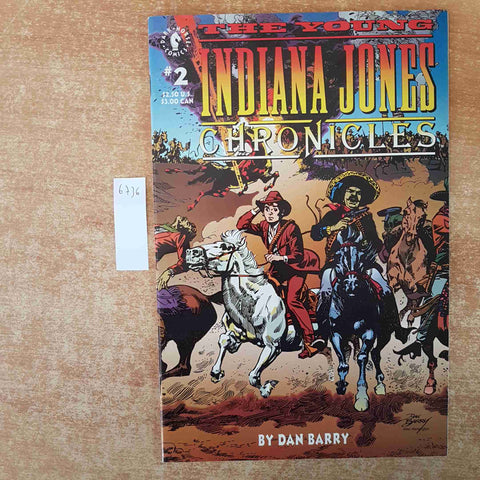 THE YOUNG INDIANA JONES CHRONICLES 2 DAN BARRY 1992 DARK HORSE