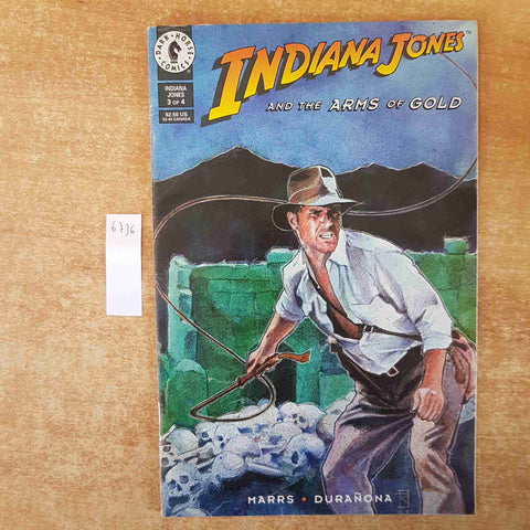 INDIANA JONES AND THE ARMS OF GOLD 3 of 4 MARSS DURANONA 1994 dark horse