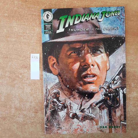 INDIANA JONES THUNDER IN THE ORIENT 2 OF 6 DAN BARRY 1993 DARK HORSE