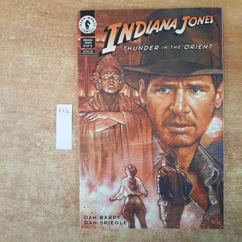 INDIANA JONES THUNDER IN THE ORIENT 6 OF 6 DAN BARRY 1994 DARK HORSE