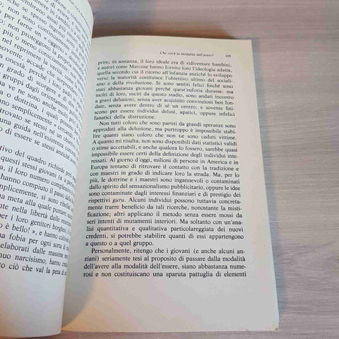 AVERE O ESSERE? - ERICH FROMM - MONDADORI - 1984