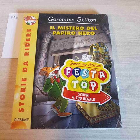 IL MISTERO DEL PAPIRO NERO - GERONIMO STILTON storie da ridere 97 PIEMME