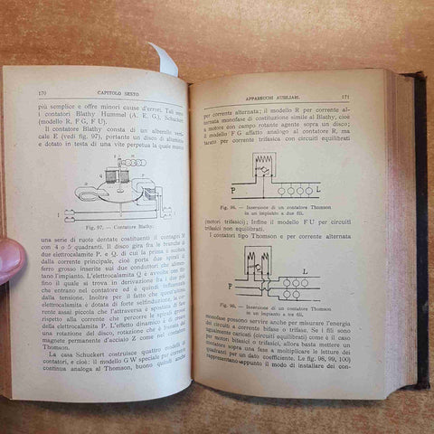 IL MONTATORE ELETTRICISTA Edoardo Barni 1901 HOEPLI 6°edizione ILLUSTRATA