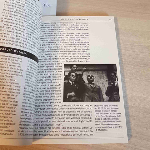 MUSSOLINI E IL FASCISMO - MARCO PALLA - GIUNTI - 1997