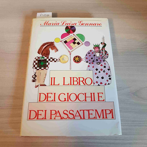 IL LIBRO DEI GIOCHI E DEI PASSATEMPI - GENNARO - CDE - 1987