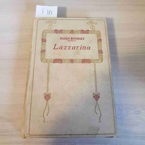 LAZZARINA - PAOLO BOURGET - SALANI - 1918