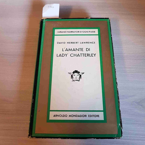 L'AMANTE DI LADY CHATTERLEY - DAVID LAWRENCE - MONDADORI - 1961 medusa