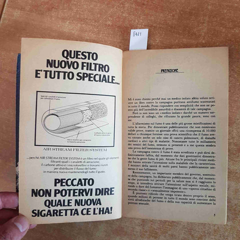 IL FUMO VI FA BENE estratto dal volume WILLIAM WHITBY pessimo da restaurare!