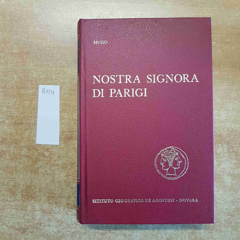 VICTOR HUGO NOSTRA SIGNORA DI PARIGI 1968 DE AGOSTINI