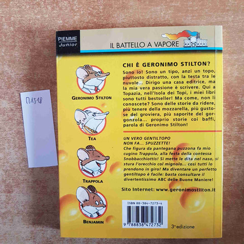 GERONIMO STILTON un vero gentiltopo non fa...spuzzette STORIE DA RIDERE battello