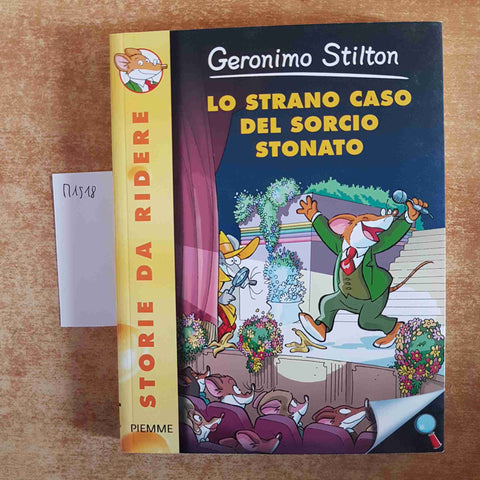 GERONIMO STILTON lo strano caso del sorcio stonato STORIE DA RIDERE battello