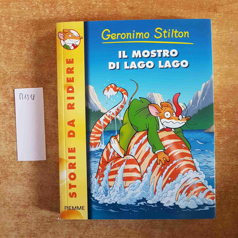 GERONIMO STILTON il mostro di lago lago STORIE DA RIDERE battello