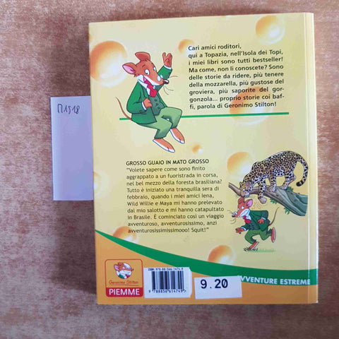 GERONIMO STILTON grosso guaio in Mato Grosso STORIE DA RIDERE battello