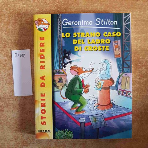 GERONIMO STILTON lo strano caso del ladro di croste STORIE DA RIDERE battello