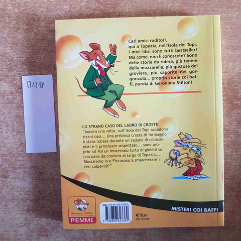 GERONIMO STILTON lo strano caso del ladro di croste STORIE DA RIDERE battello