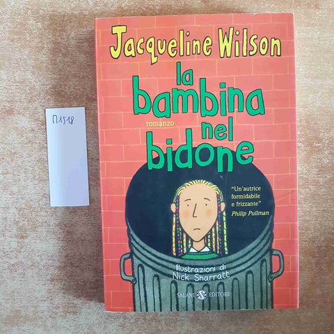 JACQUELINE WILSON la bambina nel bidone SALANI romanzo 2005