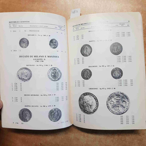 MONETE ITALIANE CONTEMPORANEE numismatica Clelio Varesi 1982 QUOTAZIONI IN LIRE