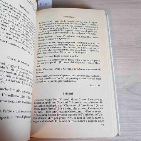 ONOREVOLE STIA ZITTO ATTO SECONDO - GIULIO ANDREOTTI RIZZOLI 1992 prima edizione