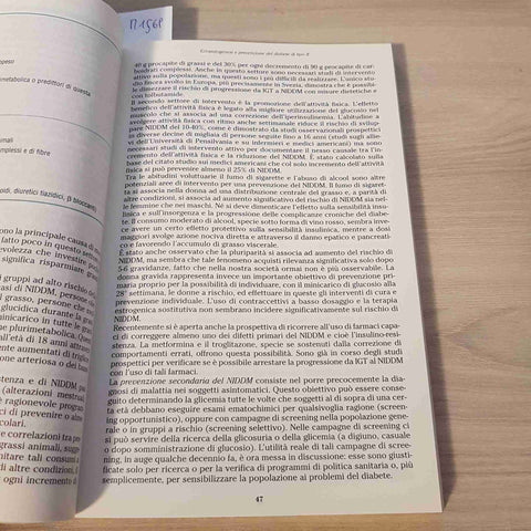 IL DIABETE MELLITO GUIDA PRATICA ALLA DIAGNOSI E AL TRATTAMENTO - NAVALESI- 1997