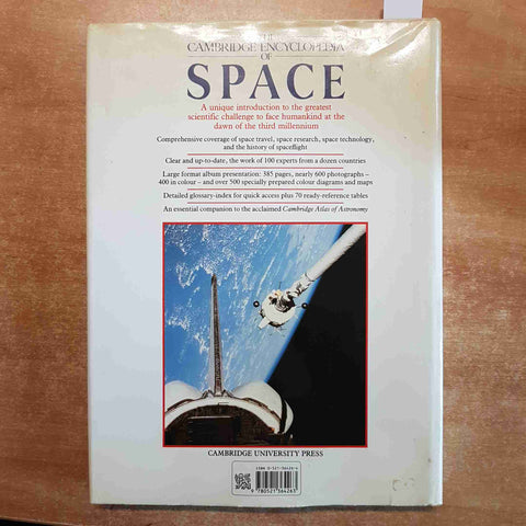 THE CAMBRIDGE ENCYCLOPEDIA OF SPACE Michael Rycroft 1990 spazio aeronautica