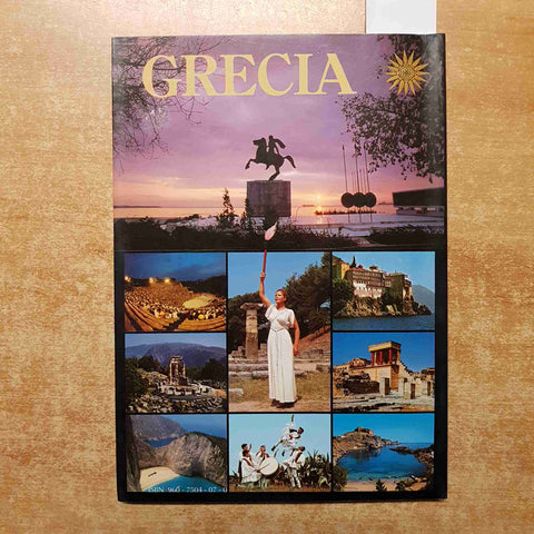 GRECIA STORIA ARTE FOLKLORE ESCURSIONI 1993 TOUMBIS guida illustrata TOUBI'S