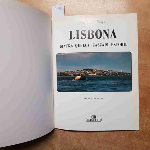 LISBONA SINTRA QUELUZ CASCAIS ESTORIL 1992 BONECHI edizione italiiana