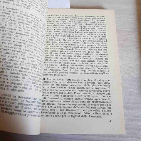 ANNALI VOLUME PRIMO + SECONDO - PUBLIO CORNELIO TACITO - RIZZOLI - 1951