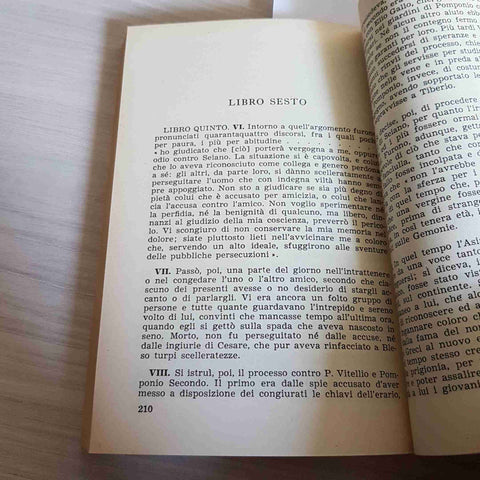 ANNALI VOLUME PRIMO + SECONDO - PUBLIO CORNELIO TACITO - RIZZOLI - 1951