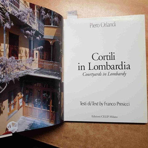 CORTILI IN LOMBARDIA COURTYARDS IN LOMBARDY BY Ornaldi Presicci CELIP 1995