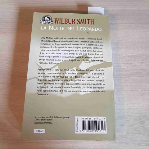 LA NOTTE DEL LEOPARDO - WILBUR SMITH - TEA - 2006