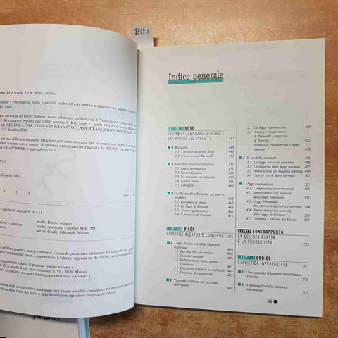 MATEMATICA CONTROLUCE 3 per i programmi sperimentali 2 TOMI etas ANDREINI MANARA