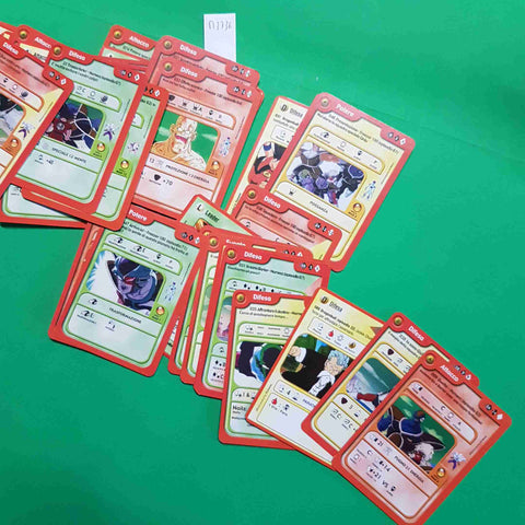 LOTTO 49 CARD DRAGON BALL ALCHEMIA misti CARTE DA GIOCO