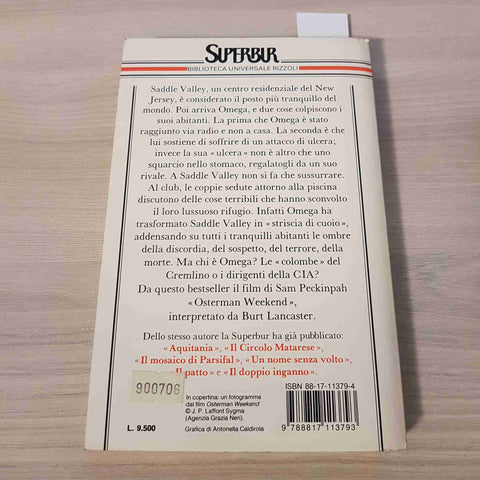 STRISCIA DI CUOIO - ROBERT LUDLUM - RIZZOLI - 1990