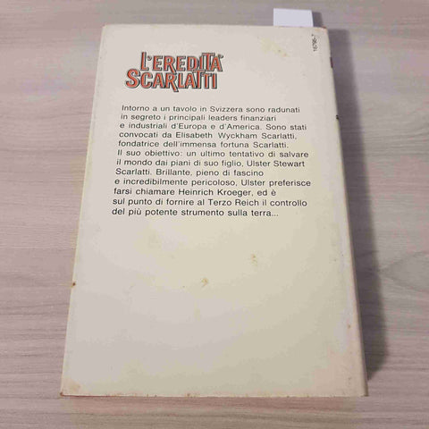 L'EREDITA' SCARLATTI - ROBERT LUDLUM - RIZZOLI - 1979