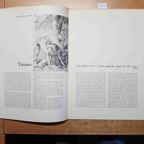 I MAESTRI DEL COLORE 66 TIZIANO parte prima FABBRI EDITORI 1965