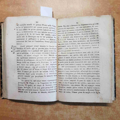 COMPENDIO DELLA STORIA ROMANA DI GOLDSMITH 1804 dalla fondazione alla caduta