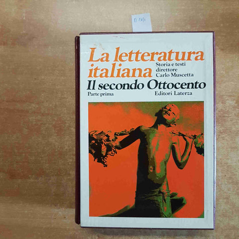 IL SECONDO OTTOCENTO stato unitario e eta del positivismo LA LETTERATURA LATERZA