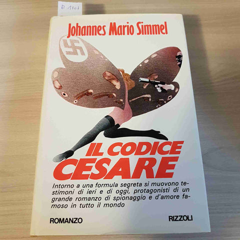 IL CODICE CESARE - JOHANNES MARIO SIMMEL - RIZZOLI - 1977